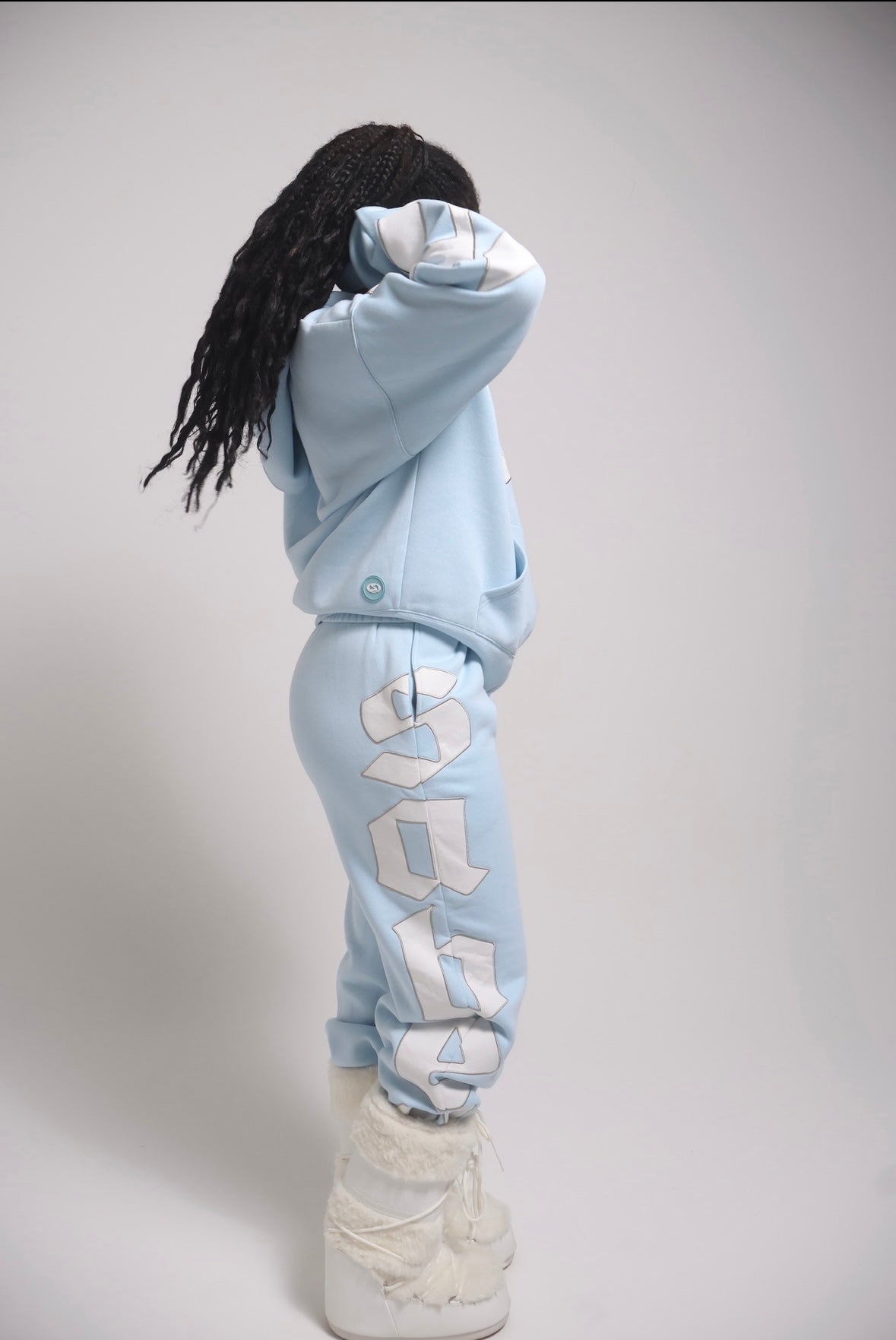 MAYHEM TRACK PANT ICE BLUE